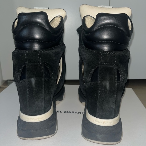 COPY - Isabel Marant Wedges Sneaker Black - Picture 5 of 7